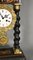 French Napoleon III Portico Barley Twist Clock, Image 16