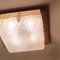 Große Deckenlampe aus Muranoglas von Hillebrand, 1960er 13