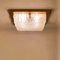 Große Deckenlampe aus Muranoglas von Hillebrand, 1960er 5