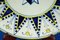 Antique Italian Ceramic Plate with Noble Coat of Arms from Montelupo Manufacture, 1700s, Image 11
