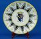 Antique Italian Ceramic Plate with Noble Coat of Arms from Montelupo Manufacture, 1700s, Image 1