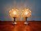 Bubble Glass Lamps by Helena Tynell for Glashütte Limburg, 1970, Set of 2 2