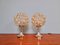 Bubble Glass Lamps by Helena Tynell for Glashütte Limburg, 1970, Set of 2 1
