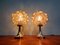 Bubble Glass Lamps by Helena Tynell for Glashütte Limburg, 1970, Set of 2 11