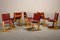 Heath Cantilever Dining Chairs in Ash and Leather by Ditte & Adrian for France & Søn / France & Daverkosen, 1970s, Set of 6, Image 4
