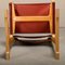 Heath Cantilever Dining Chairs in Ash and Leather by Ditte & Adrian for France & Søn / France & Daverkosen, 1970s, Set of 6, Image 16