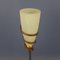 Moderne Rugiano Tischlampe aus Metall & Glas, 1970er 6