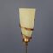 Moderne Rugiano Tischlampe aus Metall & Glas, 1970er 7