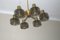 Large Brass and Glass Chandelier by Hans-Agne Jakobsson, 1960s, Image 3