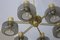 Large Brass and Glass Chandelier by Hans-Agne Jakobsson, 1960s, Image 4