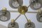 Large Brass and Glass Chandelier by Hans-Agne Jakobsson, 1960s, Image 7