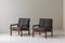 Juego de poltronas Capella modelo N ° 4 de Illum Wikkelsø para N. Eilersen, Dinamarca, 1959, Imagen 15