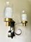Large Brutalist Wall Lamp by Jean Perzel, 1950, Image 12