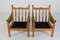 Danish Lounge Chairs of Oak in in the style of Henning Kjærnulf for Sorø Stolefabrik, 1970s, Set of 2, Image 16