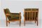 Danish Lounge Chairs of Oak in in the style of Henning Kjærnulf for Sorø Stolefabrik, 1970s, Set of 2, Image 4
