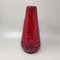 Rote Vase aus Muranoglas von Ca Dei Vetrai, Italien, 1960er 1