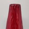 Rote Vase aus Muranoglas von Ca Dei Vetrai, Italien, 1960er 4