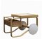 Teewagen aus Birke mit Keramikfliesen von Alvar & Aino Aalto für Artek, Finnland, 1970er 2
