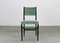 Italian Chairs in Wood and Fabric attributed to Gio Ponti, 1950s, Set of 6 3