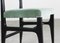 Italian Chairs in Wood and Fabric attributed to Gio Ponti, 1950s, Set of 6 8