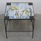 Side Table in Ceramic and Iron, 1960s 3