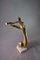 Vintage Brass Musician Sculpture on Travertine Base, 1980s 7