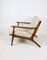 Vintage Danish Beige Boucle Loop Chair, 1970s 7