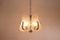 Vintage Chrome and Murano Glass Chandelier by Carl Fagerlund for Orrefors, Image 9