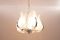 Vintage Chrome and Murano Glass Chandelier by Carl Fagerlund for Orrefors, Image 5