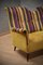 Italian Sofa in Striped Velvet, 1950s 4