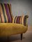 Italian Sofa in Striped Velvet, 1950s, Image 5