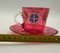 Imperial Russian Glass Cup and Saucer, Set of 2, Image 6