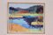Gustaf Höglund, By the Lake, 1960s, Oil on Canvas, Framed, Image 9