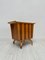 Vintage Walnut Bar Trolley, 1950s 4