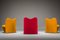 Multipla Lounge Chairs by Dillon & Wheeler for Kron Design, 1990s, Set of 3 17