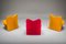 Multipla Lounge Chairs by Dillon & Wheeler for Kron Design, 1990s, Set of 3 16