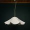 Vintage Swirl White Murano Glass Pendant Lamp, 1970s, Image 13