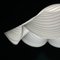 Vintage Swirl White Murano Glass Pendant Lamp, 1970s, Image 2