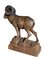 Schwarzwald Skulptur Steinbock aus Holz, 1920er 5