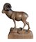 Schwarzwald Skulptur Steinbock aus Holz, 1920er 1