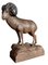 Schwarzwald Skulptur Steinbock aus Holz, 1920er 7