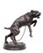 Großer Bronzener Mastiff Hund von Charles Valton, Frankreich, 1890er 1