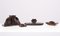 Art Deco Griotte Marble Desk Set, 1930s, Set of 5, Image 15