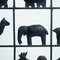 Screen Room Divider in Wrought Iron with Animals by Touret for Atelier Des Marolles, 1950s, Image 3