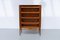 Dänischer Eichenschrank mit Rolltüren und Schubladen, 1950er 4