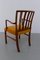 Danish Mahogany Armchair Model 1675 by Ole Wanscher for Fritz Hansen, 1942, Image 7