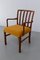 Danish Mahogany Armchair Model 1675 by Ole Wanscher for Fritz Hansen, 1942, Image 4