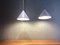 White Colored Billiard Pendant Lamps from Louis Poulsen, Set of 2 3