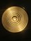 Pendant Lamp in White and Chromed Metal in the style of Achille Castiglioni, 1960s-1970s, Image 3