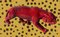 Art Deco Fremch Saint-Clément Panther aus glasierter roter Keramik, 1930er 9